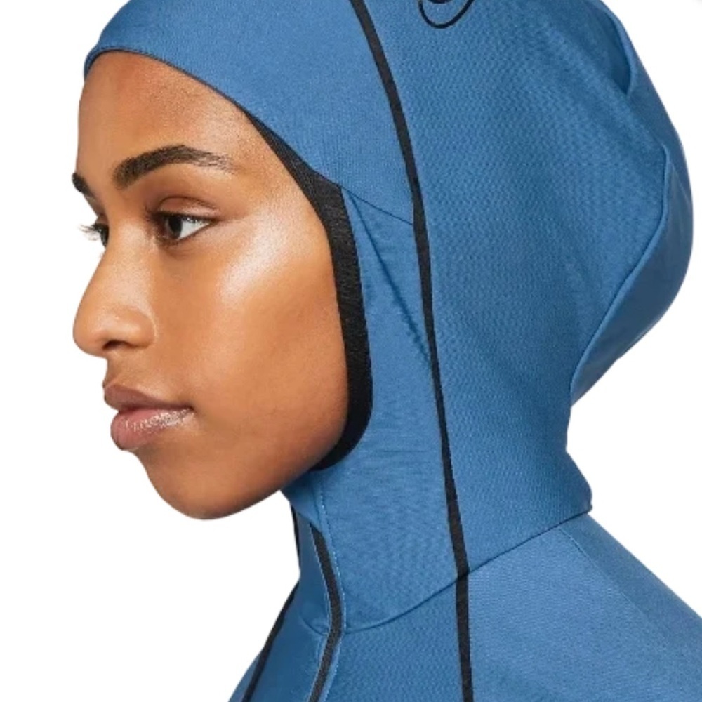 New Nike Swim Victory Luxe Modest Tunic Dress Swimsuit Coverup women large - Picture 2 of 9